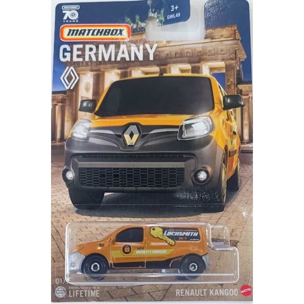 1:64 RENAULT Kangoo, Locksmith Germany, Green - HPC56