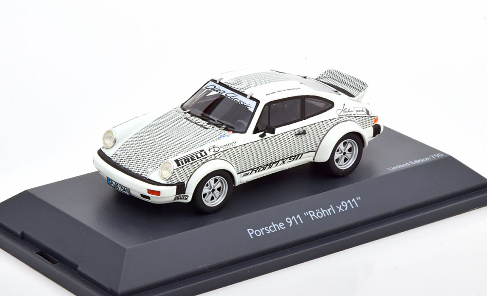 1:43 PORSCHE 911 'Röh'l x911, white / black - 450912000-X1