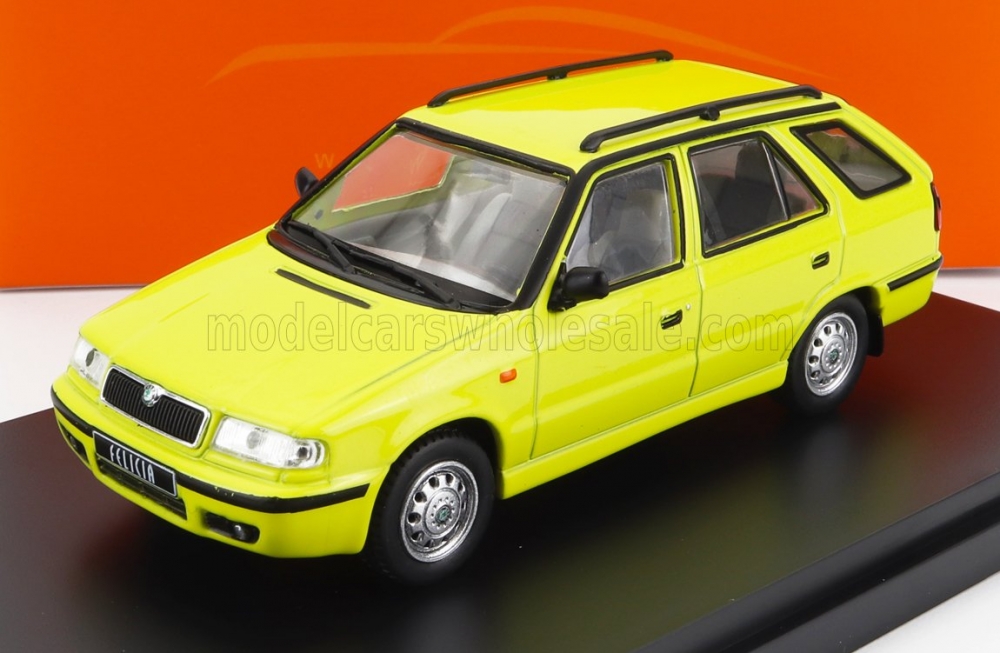 1:43 SKODA Felicia Fl Combi Sw Station Wagon (1998), Yellow - 730GA