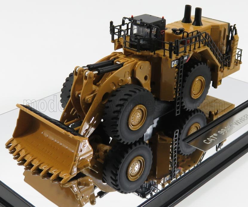 1:125 CATERPILLAR Cat994k Ruspa Gommata - Scraper Tractor Wheel Loader, Yellow Black - 85535