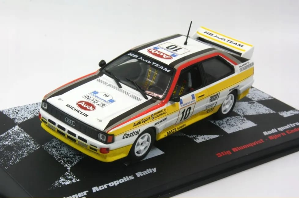1:43 AUDI Quattro #10 1984 из серии RALLY CARS - RALLYC015