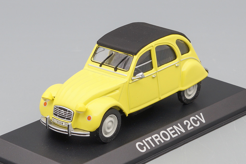1:43 CITROEN 2CV, Masini de Legenda 62, желтый - mas062