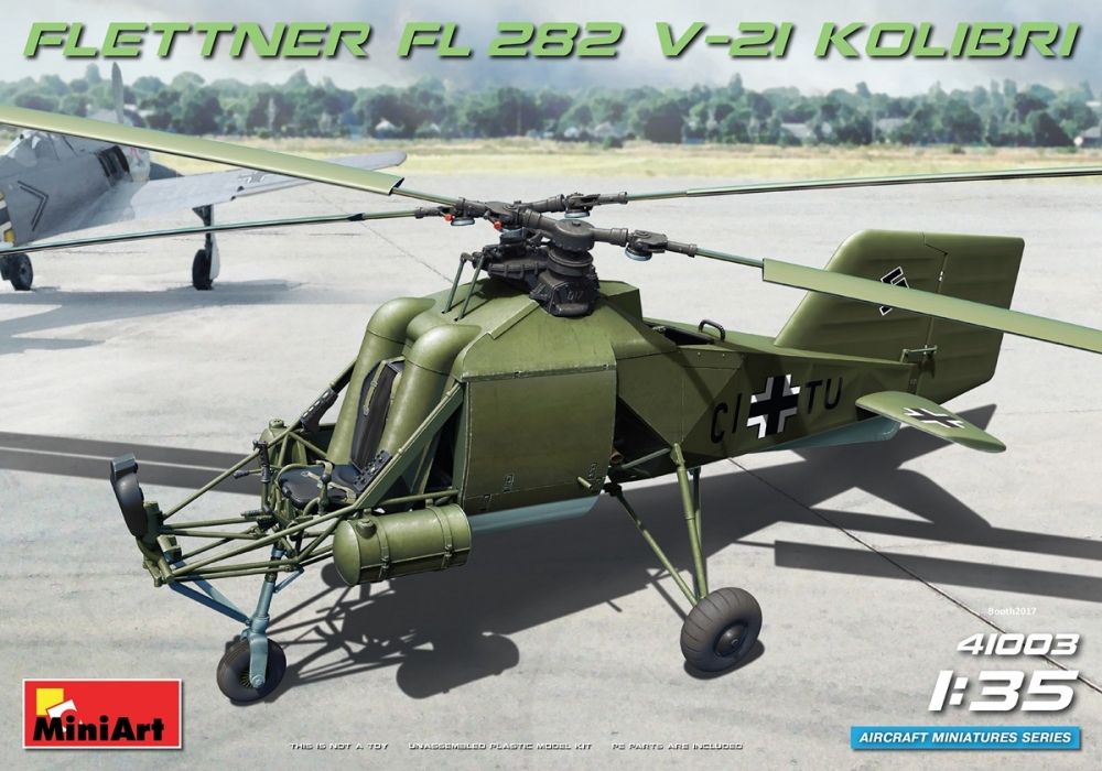 1:35 Сборная модель Fl 282 V-21 KOLIBRI - 41003