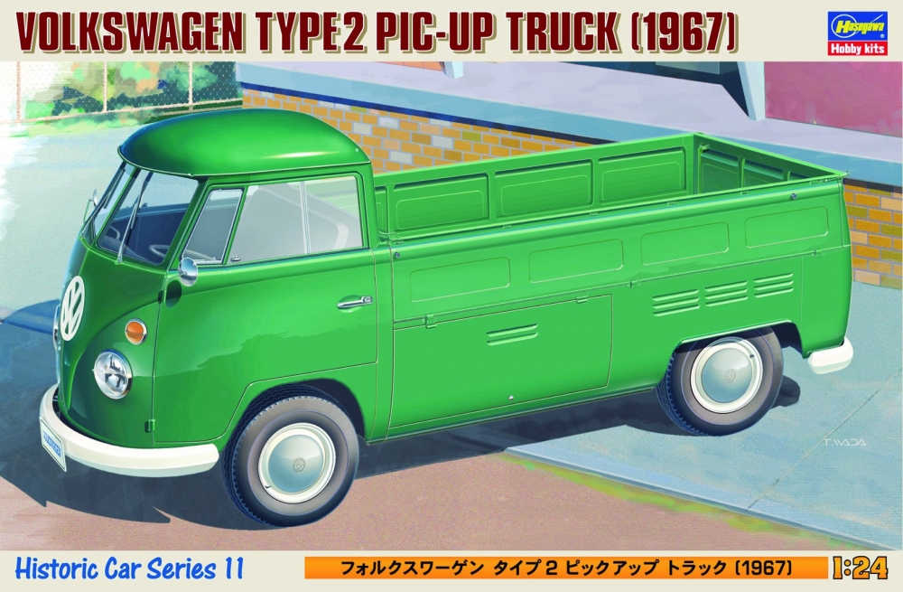 1:24 Сборная модель VOLKSWAGEN Type 2 Pic-Up Truck 1967 - 21211