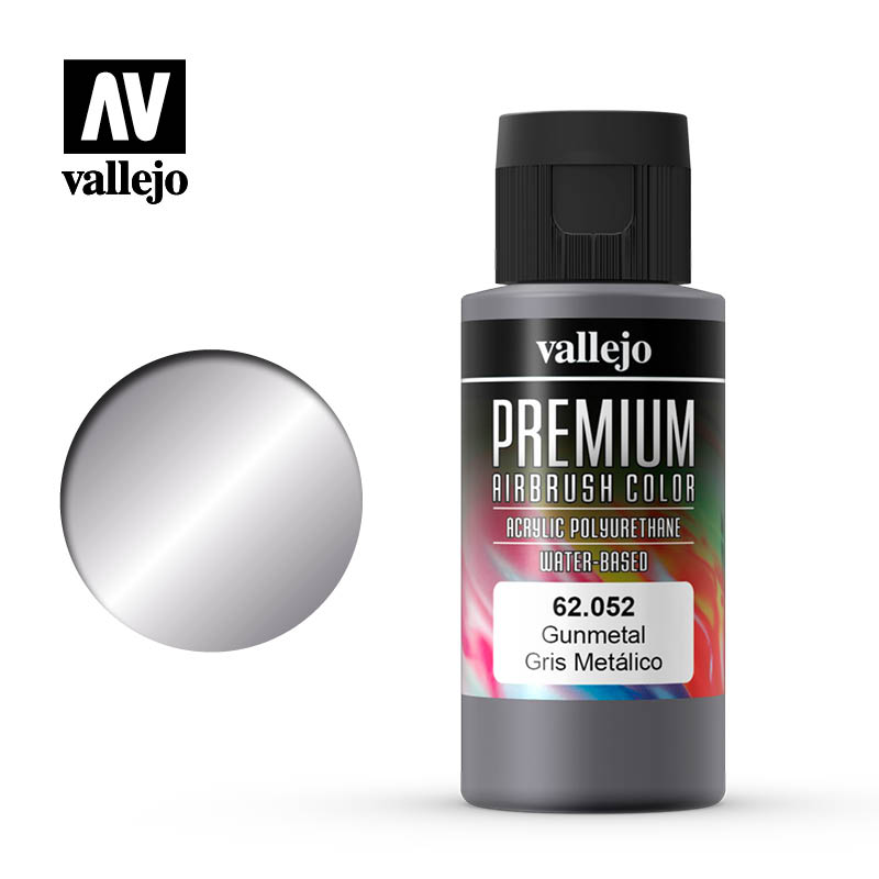 Краска акрил-уретановая 'Premium Color' Металлик Оружейный/Gunmetal - 62052