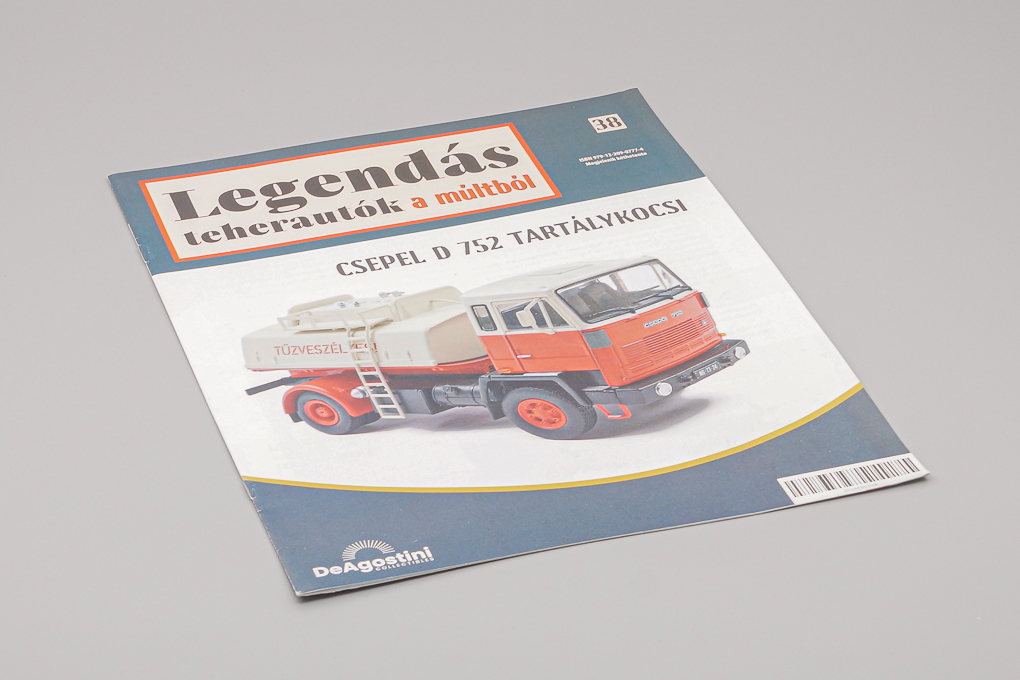 Журнал Legendas teherautok #38 - J848