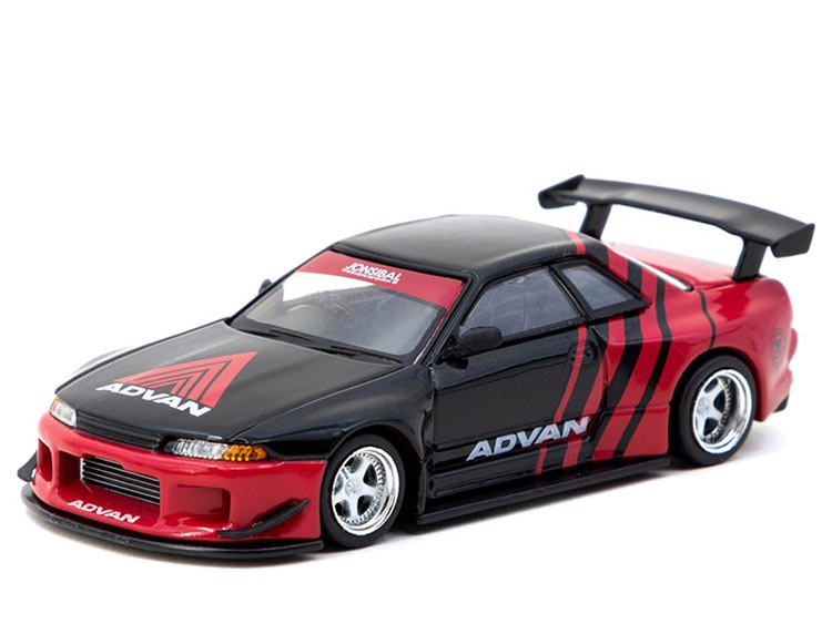1:64 NISSAN Skyline GT-R (R32), Advan - T64G-061-ADV