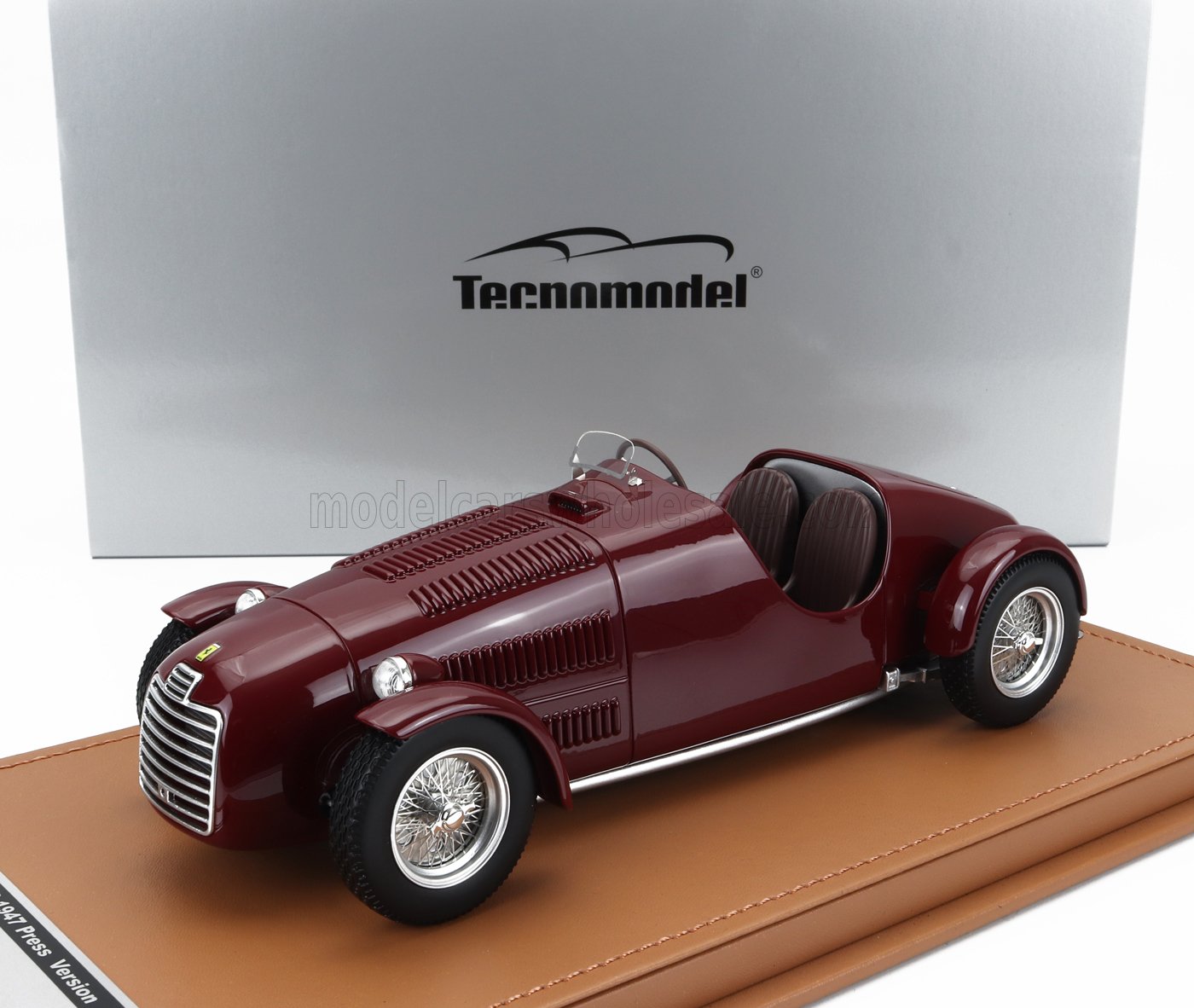 1:18 FERRARI F1 125c Press Version (1947), Red - TM18-297A