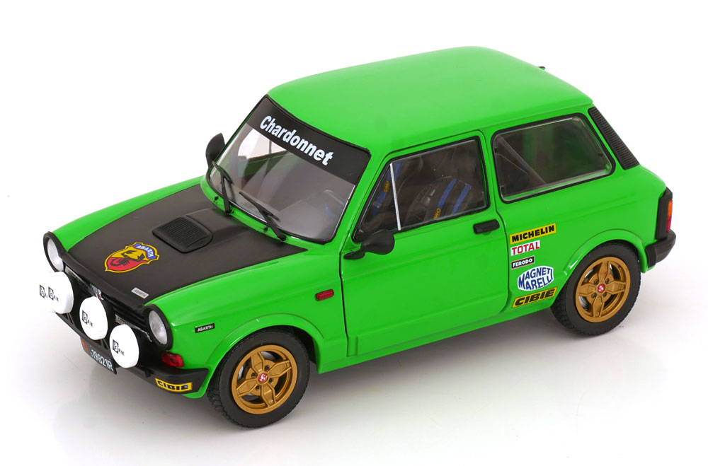 1:18 AUTOBIANCHI A112 MK5 Abarth (1982), green matt-black - S1803806