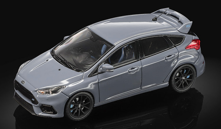 1:64 FORD Focus RS (2018), stealth gray - 60068