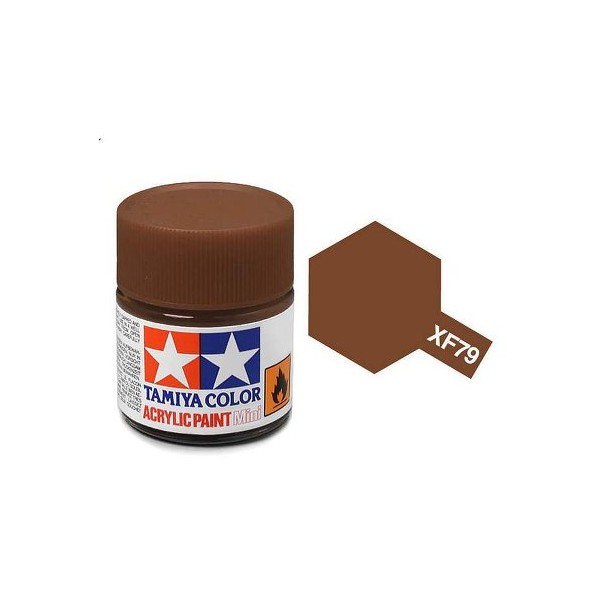 Краска акриловая линолеум палубный коричневый матовый XF-79 Lino Deck Brown,10 мл. - 81779