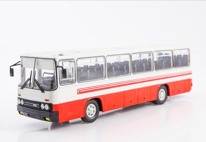 1:43 IKARUS-256, белый / красный - 900469