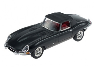 1:43 Jaguar E-Type Series 1 Soft Top 1961 (black) - CDJG-1002C