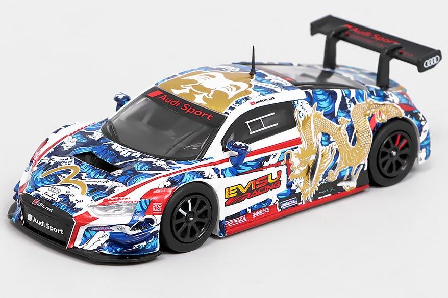 1:64 AUDI R8 LMS EVISU Racing Macau GP (2020) Marchy Lee - PR64-R8LMS-EVISU