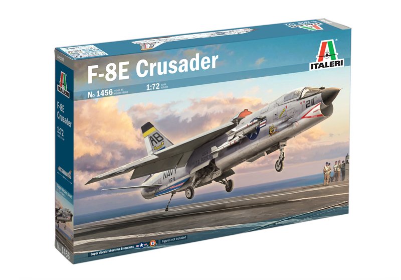 1:72 Сборная модель Самолет F-8E CRUSADER - 1456