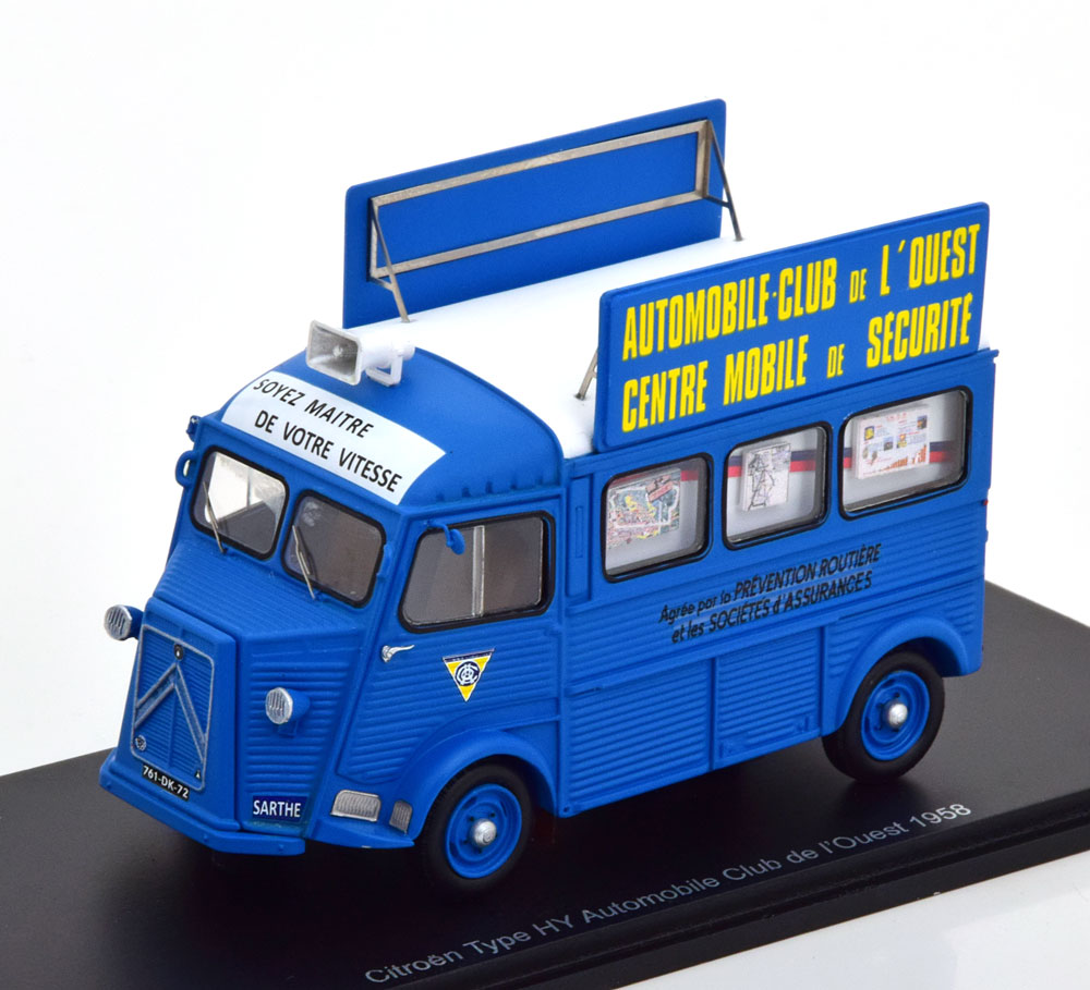 1:43 CITROEN HY Automobile Club de l Ouest ACO (1958), blue - S8870