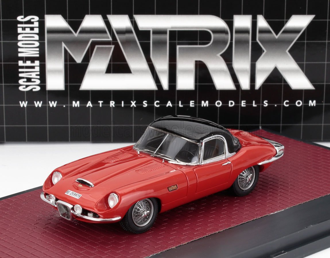 1:43 JAGUAR E-type Frua Roadster Closed (1964), Red - MX51001-104