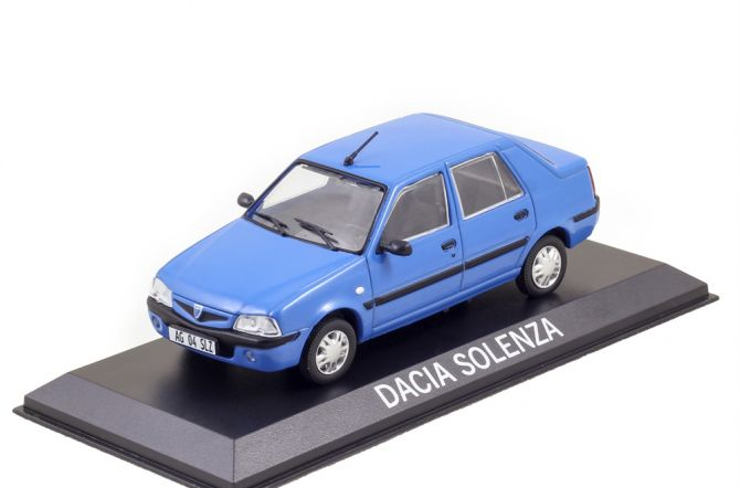 1:43 DACIA Solenza, Masini de Legenda 71, blue - mas071