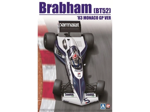 1:20 Сборная модель Brabham BT52 GP Monaco 1983 - BEE-20002