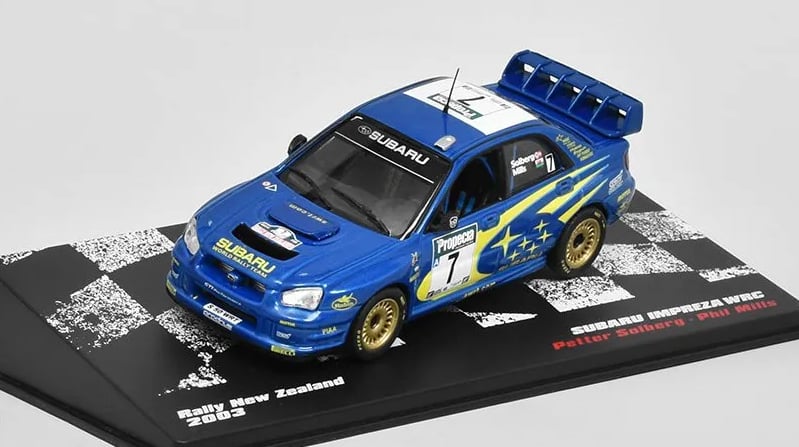 1:43 SUBARU Impreza WRC #7 из серии RALLY CARS - RALLYC033