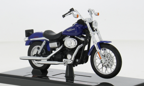 1:18 HARLEY DAVIDSON FXDBI Dyna Street Bob (2006), blue - 23103