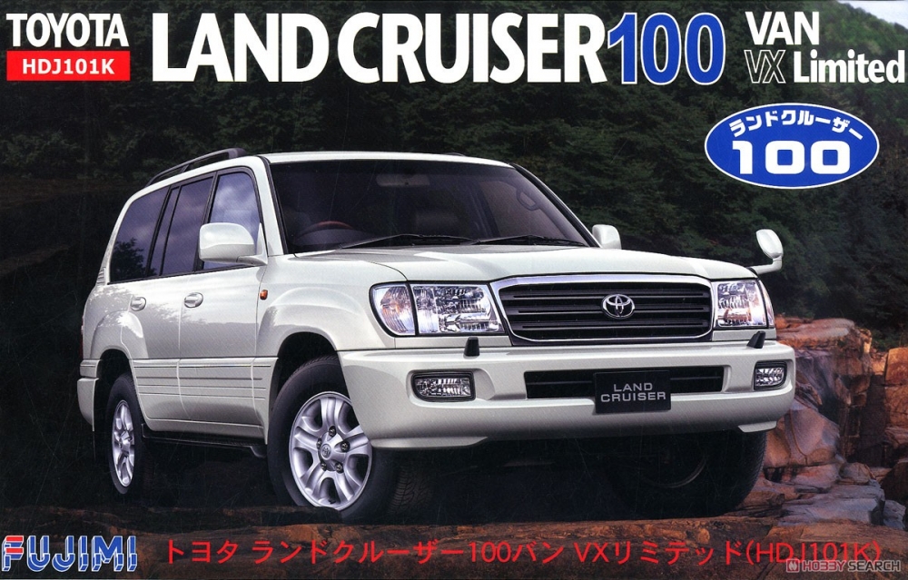 1:24 Сборная модель Toyota Land Cruiser 100 VAN VX Limited - 38049