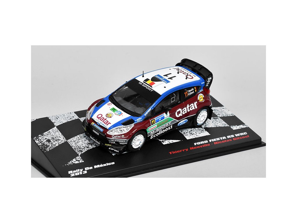 1:43 Ford Fiesta RS WRC 11 Rally De Mexico 2013, Rallye automobily 21 - DEAZAV21