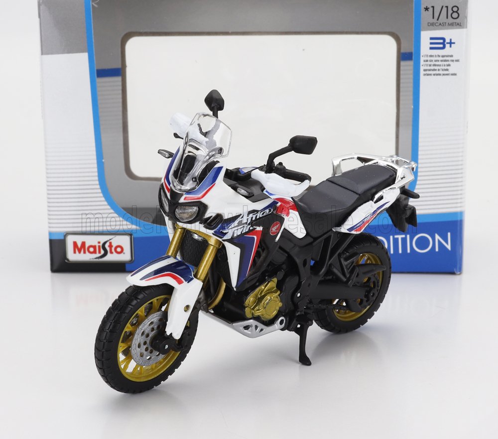1:18 HONDA Africa Twin Dct (2020), White Blue Red - 39300-16910