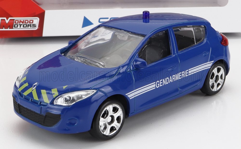 1:43 RENAULT Megane Gendarmerie (2012), Blue - MM53138-168806