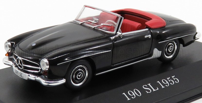 1:43 MERCEDES BENZ Sl-class 190sl Spider Cabriolet (w121) (1955), Black - 7905001-ABMMA001
