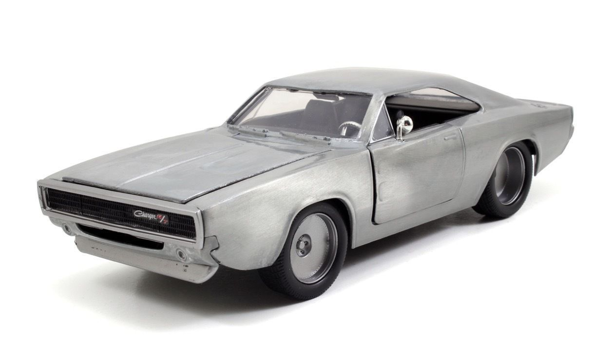 1:24 Dodge Charger R/T 1968 голый металл Fast&Furious Форсаж - 97336