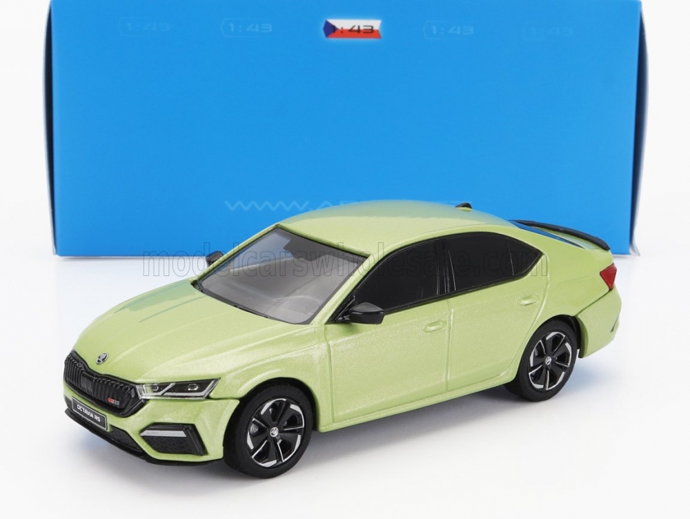 1:43 SKODA Octavia Iv Rs (2020), Light Green Met - 037QU