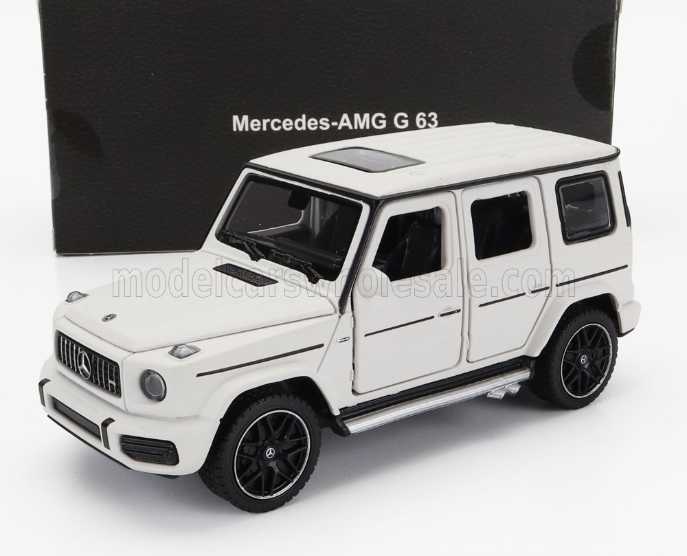 1:32 MERCEDES-BENZ G-class G63 Amg (2018), White - 64110W