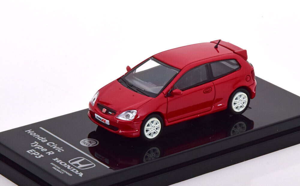 1:64 HONDA CIVIC TYPE-R EP3 LH (2001), red - PA-55343