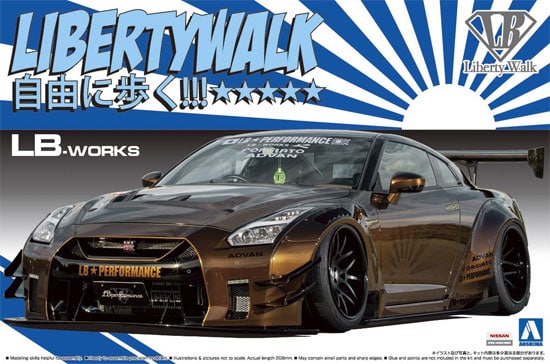 1:24 Сборная модель LB Works R35 GT-R type 2 Ver.1 - 05591