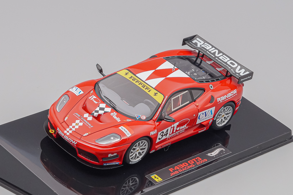 1:43 FERRARI F430 GT3 JMB Racing №34 2009, red - W1193-X2