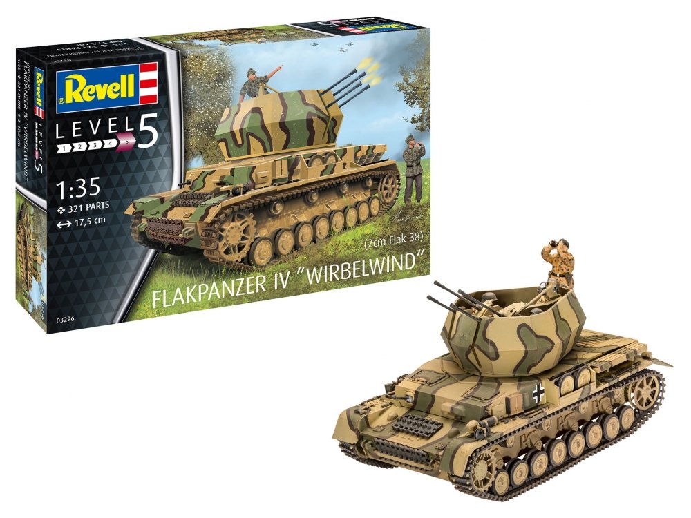 1:35 Сборная модель Flakpanzer IV whirlwind - 03296