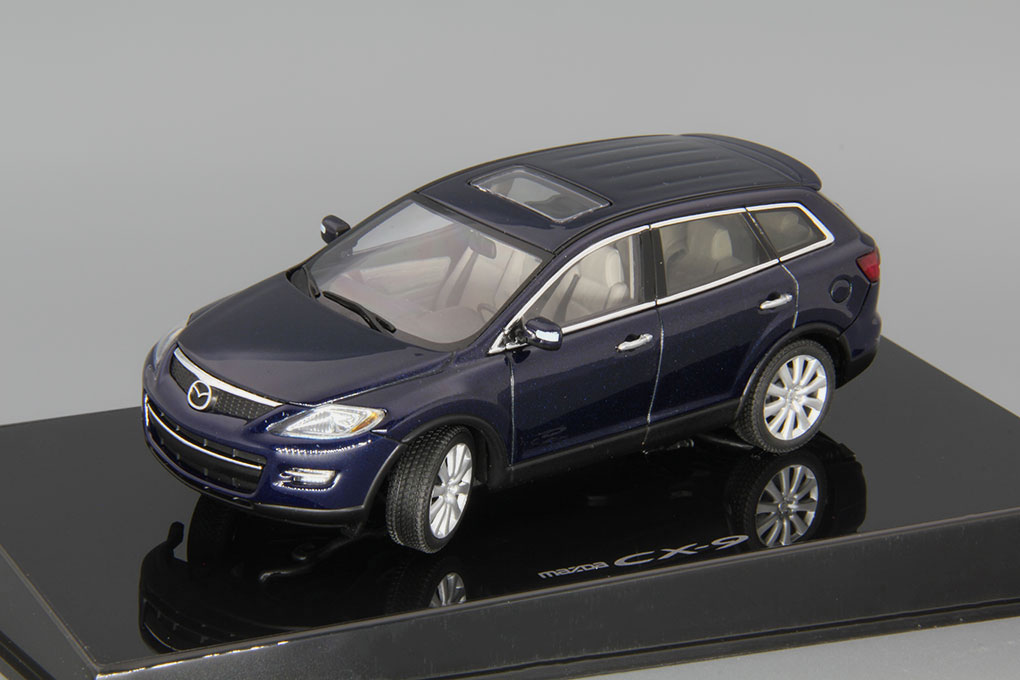 1:43 MAZDA CX-9, stormy blue - 55961