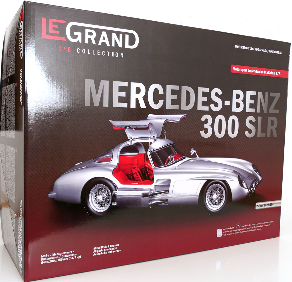 1:8 Сборная модель MERCEDES-BENZ 300 SLR ''Uhlenhaut Coupé'' - LE105