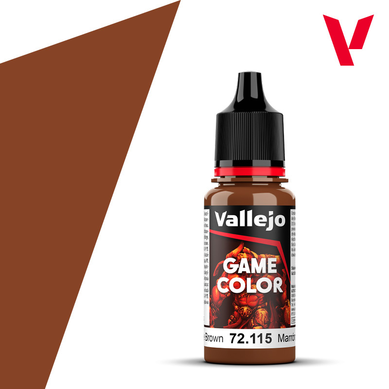 Краска акриловая Game Color Гранжевый коричневый / Grunge Brown, 18 мл - 72115