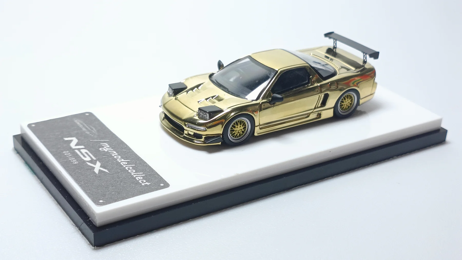1:64 HONDA NSX NA1, chrome gold - C640016D