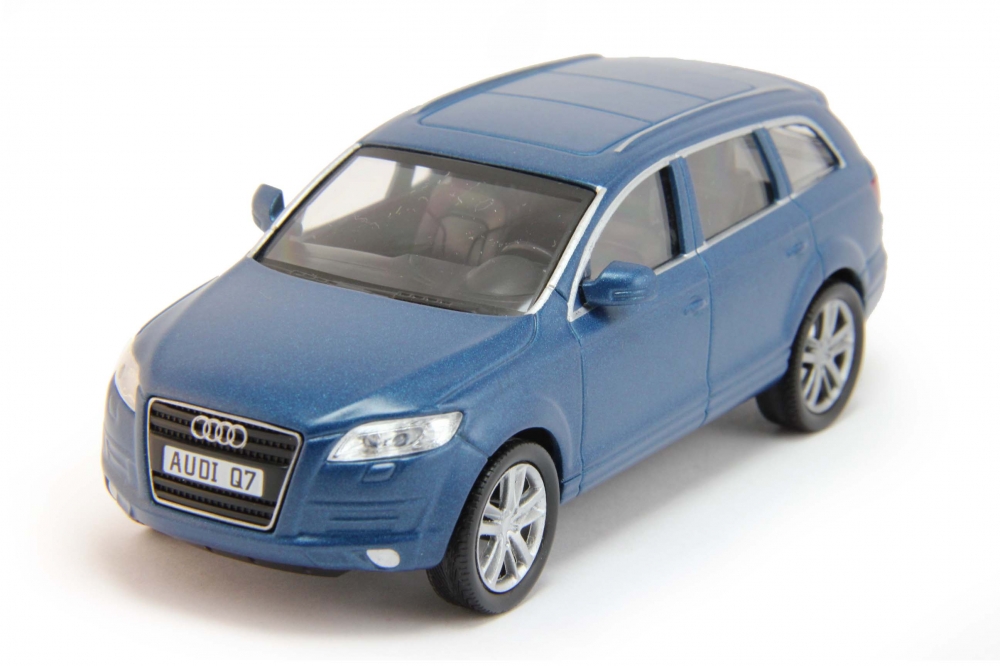 1:43 AUDI Q7, Суперкары 29, blue - SUP029