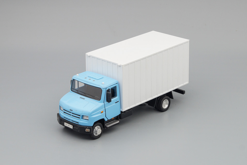 1:43 ЗИL Бычок 5301, голубой / белый - BR-57092