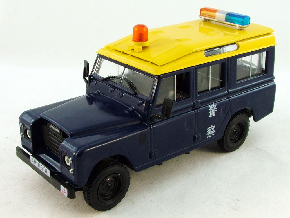 1:43 LAND ROVER 110 long, Полицейские Машины Мира 9, синий - PCW009