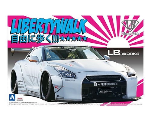 1:24 Сборная модель Nissan Works R35 GT-R Ver.2 - 05403