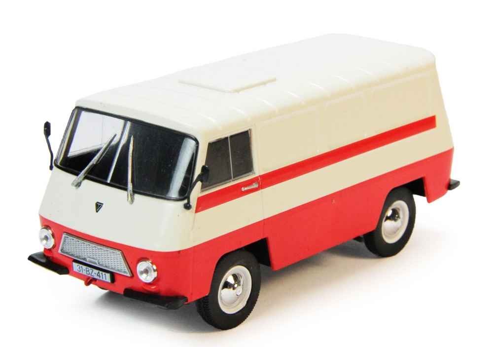 1:43 ROCAR TV41, Автолегенды СССР 180, красный с белым - AL180