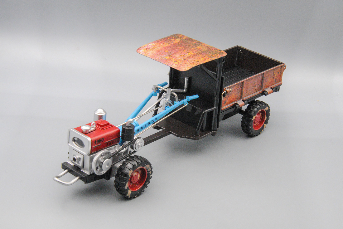 Китайский мотоблок (1970), со следами эксплуатации, 25 см - CZ6004A-BR