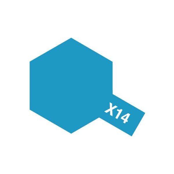 X-14 Sky Blue (краска эмалевая, лазурный глянцевый), 10мл. - 80014