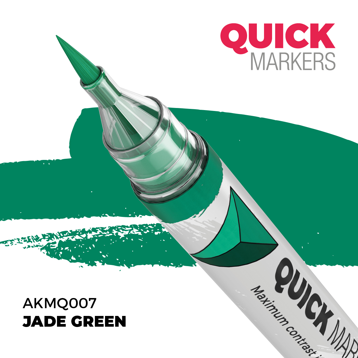 Маркер QUICK MARKER - Нефритово-зелёный / Jade Green - AKMQ007