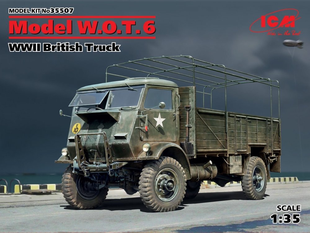 1:35 Сборная модель Model W.O.T. 6, Британский грузовой автомобиль ІІ МВ - 35507